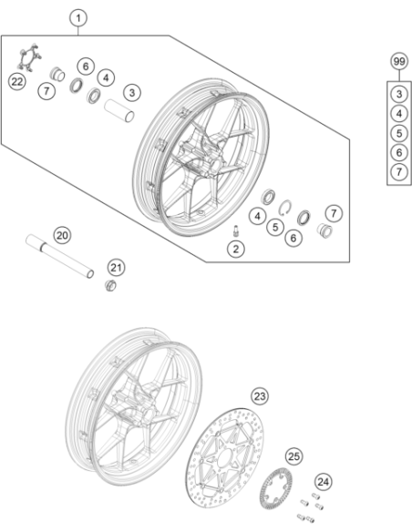 Brake Disc D=320 (KTM/HVA/GG)