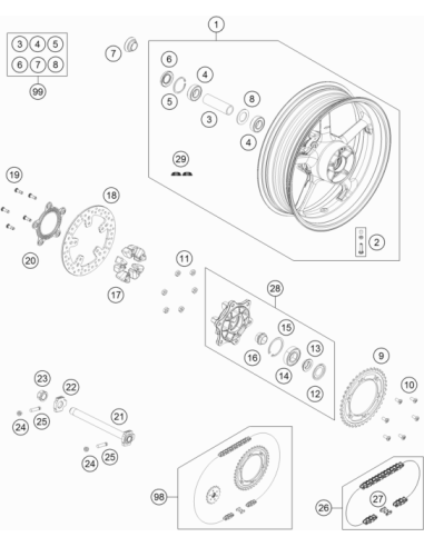 Damping Rubber (KTM/HVA/GG)