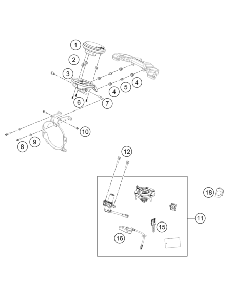 Rubber Sleeve 7x10,8x16mm (KTM/HVA/GG)
