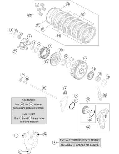 Clutch Pipe 1100mm (KTM/HVA/GG) St:70