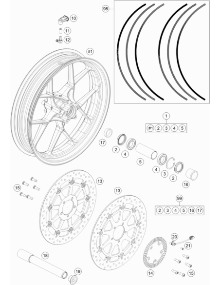 Phonic Wheel, Front (KTM/HVA/GG)