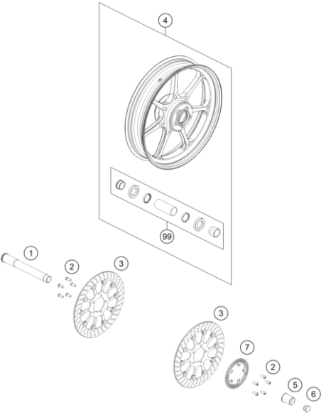 Phonic Wheel, Front (KTM/HVA/GG)