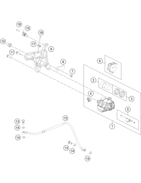 Abs-sensor (KTM/HVA/GG)
