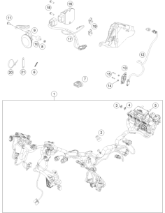 Main Wiring Harness (KTM/HVA/GG)