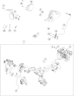 Main Wiring Harness (KTM/HVA/GG)