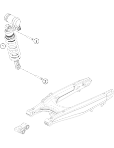 Cyl. Screw M10x1,25 L=53 (KTM/HVA/GG)