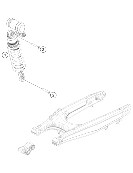 Cyl. Screw M10x1,25 L=53 (KTM/HVA/GG)