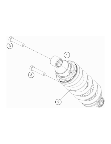 Cyl. Screw M10x1,25 L=53 (KTM/HVA/GG)