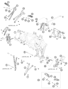 Chain Sliding Below 08-13 (KTM/HVA/GG) 2