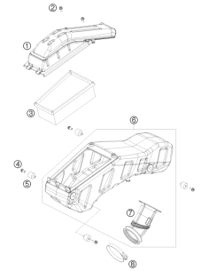 Filter Box-top Part 08 (KTM/HVA/GG)