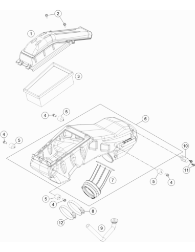 Intake Flange (KTM/HVA/GG)
