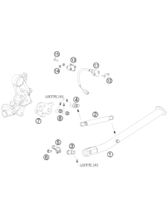 Holder FOR Sidestand Switch 08 (KTM/HVA/GG)