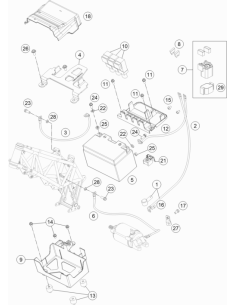 Battery Bracket (KTM/HVA/GG)
