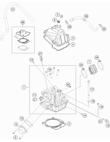 Engine Vent Hose (KTM/HVA/GG)