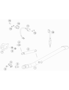 Side Stand Enduro-r 2019 (KTM/HVA/GG)