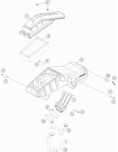 OIL Separator Vent (KTM/HVA/GG) St:60 2