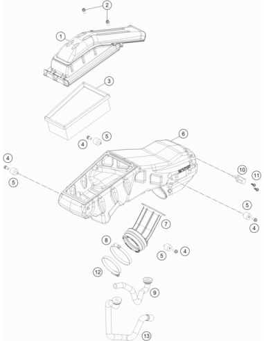 OIL Separator Vent (KTM/HVA/GG) St:60
