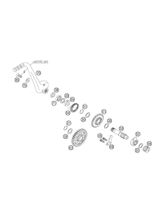 Kickstart. Gear 28-t 05 (KTM/HVA/GG) 2