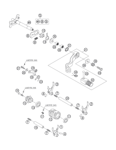 Shifting Main L=93mm 05 (KTM/HVA/GG) 2