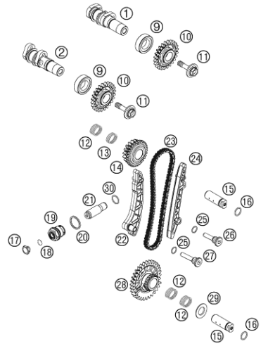 Tensor De Distribucion 05 (KTM/HVA/GG)