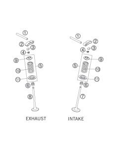 Valve Spring KIT 08 (KTM/HVA/GG)