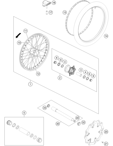 Spoke Nipple (KTM/HVA/GG) St:70