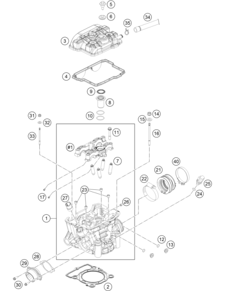 Valve Guide Outlet (KTM/HVA/GG)