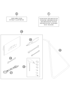 BAR PAD Cmpl. (KTM/HVA/GG)