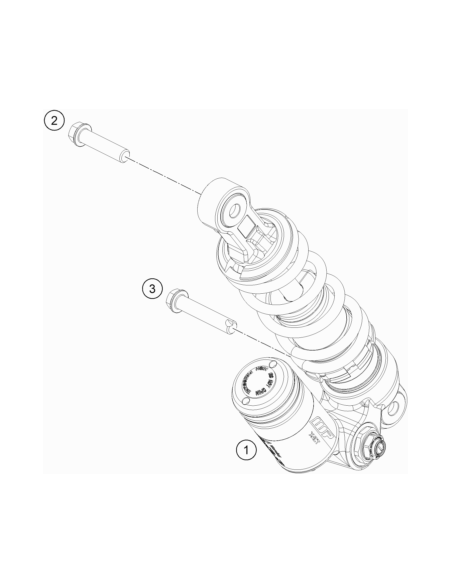 Tornillo Collarín Hex. M10x52 SW13 Original KTM/Husqvarna/GasGas