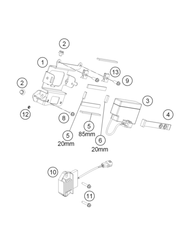 Regulador de Tension Original KTM/Husqvarna/GasGas