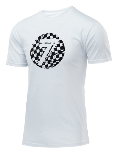 Camiseta Seven Infantil Dot Blanco/Checkmate