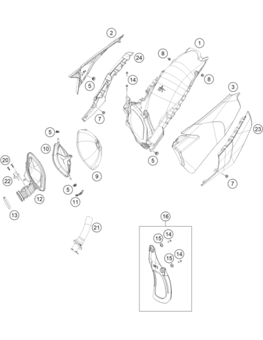 Chain Slider Bushing (KTM/HVA/GG)