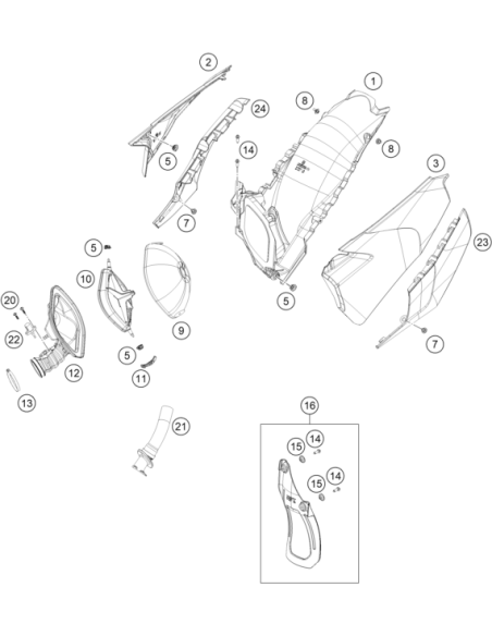 Chain Slider Bushing (KTM/HVA/GG)