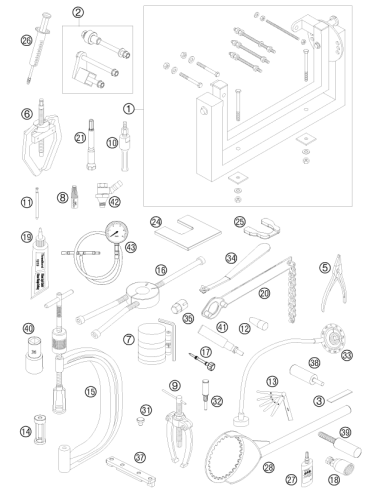 Plug IN Fuse Piston PIN (KTM/HVA/GG)