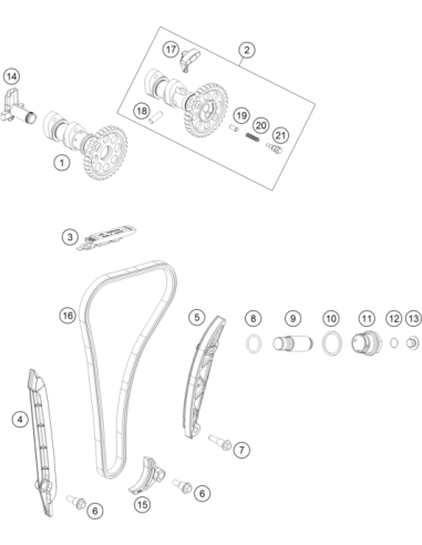 Spring FOR Auto Decompr. (KTM/HVA/GG)