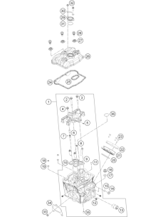 Valve Cover Screw (KTM/HVA/GG)