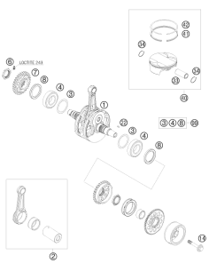 Flywheel Screw (KTM/HVA/GG)