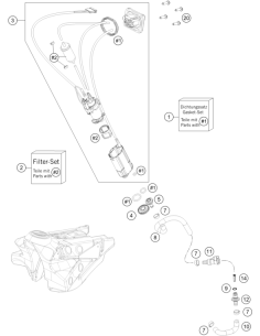 Fuel Hose Tank (KTM/HVA/GG)