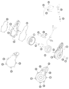Rotor EFI Cpl. (KTM/HVA/GG)