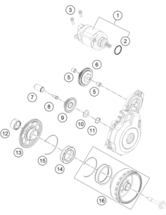 Rotor EFI Cpl. (KTM/HVA/GG) 2