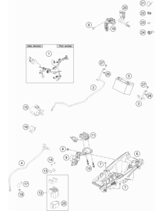 Indicator Light Efi+res Cpl.14 (KTM/HVA/GG)