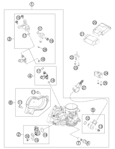 Rubber Bracket ECU (KTM/HVA/GG) 2