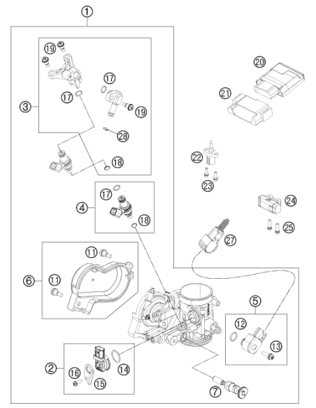 Rubber Bracket ECU (KTM/HVA/GG)