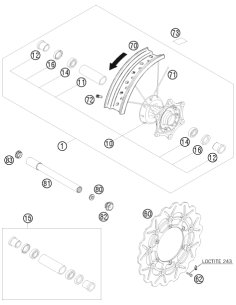 Wheel Bearing Repair KIT (KTM/HVA/GG) 2