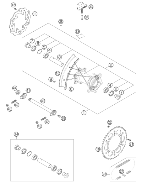 Bushing FOR HUB 08 (KTM/HVA/GG)