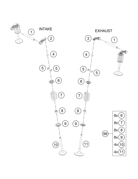 Valve Collet LK 6H (KTM/HVA/GG)