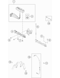 Steering Head Lock (KTM/HVA/GG) St:70 2