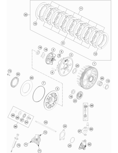 Spring Retainer (KTM/HVA/GG)