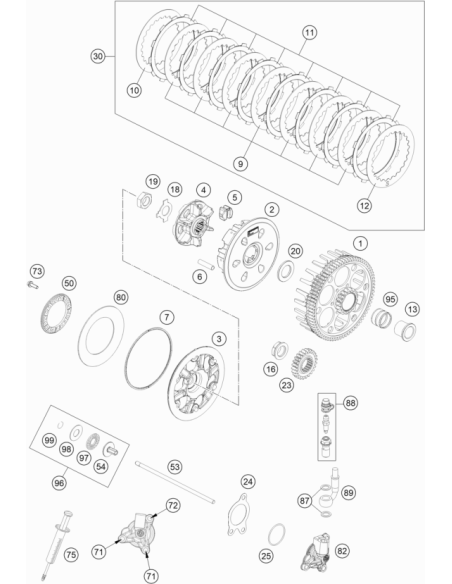 Spring Retainer (KTM/HVA/GG)