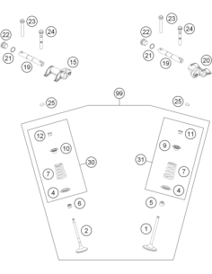 Valve Spring KIT Intake (KTM/HVA/GG) St:70